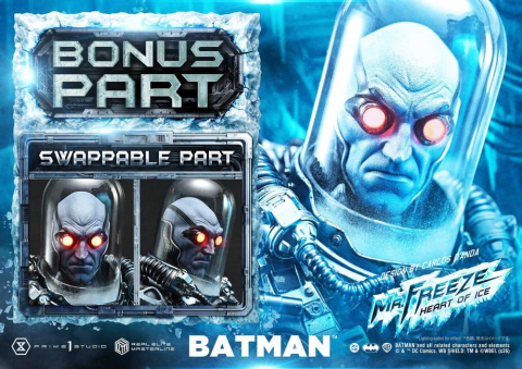 PRECOMENZI - DC Comics Real Elite Masterline Series Statue 1/3 Batman (Comics) Mr. Freeze Heart of Ice (Design by Carlos D'Anda) Deluxe Bonus Version 82 cm