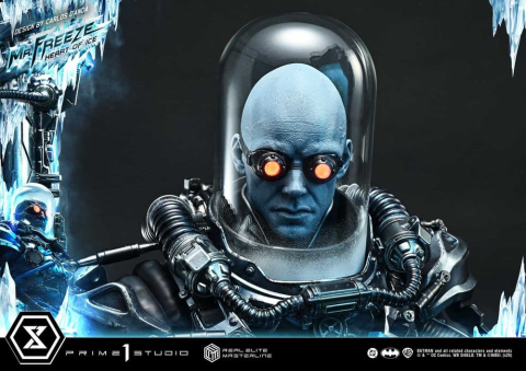DC Comics Real Elite Masterline Series Statue 1/3 Batman (Comics) Mr. Freeze Heart of Ice (Design by Carlos D'Anda) Deluxe Bonus Version 82 cm [14]