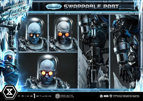 DC Comics Real Elite Masterline Series Statue 1/3 Batman (Comics) Mr. Freeze Heart of Ice (Design by Carlos D'Anda) Deluxe Version 82 cm [7]