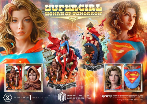 DC Comics Real Elite Masterline Series Statue 1/4 Supergirl Woman of Tomorrow Bonus Version 63 cm [11]
