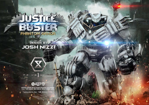 Collectibles - DC Comics Ultimate Museum Masterline Statue Justice Buster: Phantom Armor (Design By Josh Nizzi) 88 cm