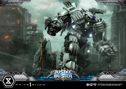 DC Comics Ultimate Museum Masterline Statue Justice Buster: Phantom Armor (Design By Josh Nizzi) 88 cm [21]