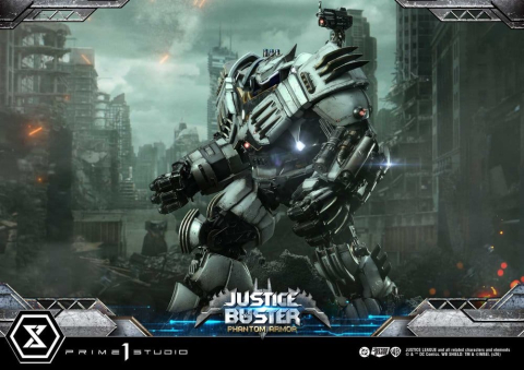 DC Comics Ultimate Museum Masterline Statue Justice Buster: Phantom Armor (Design By Josh Nizzi) 88 cm [18]