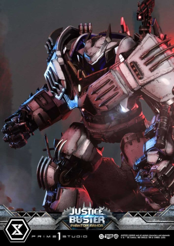 DC Comics Ultimate Museum Masterline Statue Justice Buster: Phantom Armor (Design By Josh Nizzi) 88 cm [13]