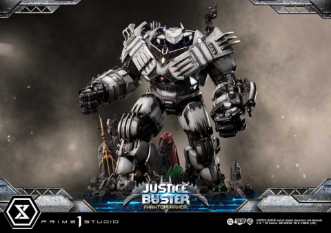 DC Comics Ultimate Museum Masterline Statue Justice Buster: Phantom Armor (Design By Josh Nizzi) 88 cm [17]