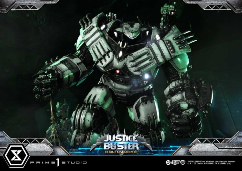 DC Comics Ultimate Museum Masterline Statue Justice Buster: Phantom Armor (Design By Josh Nizzi) 88 cm [20]