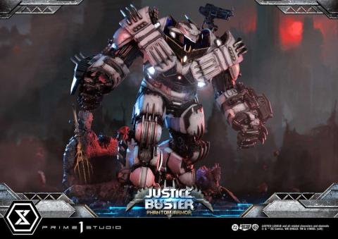 DC Comics Ultimate Museum Masterline Statue Justice Buster: Phantom Armor (Design By Josh Nizzi) 88 cm [19]