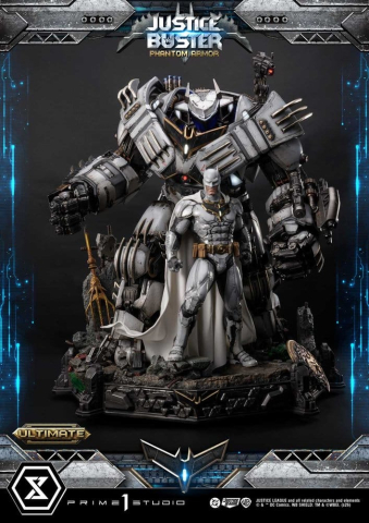 DC Comics Ultimate Museum Masterline Statue Justice Buster: Phantom Armor (Design By Josh Nizzi) Ultimate Bonus Version 88 cm [20]