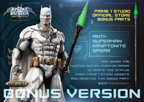 DC Comics Ultimate Museum Masterline Statue Justice Buster: Phantom Armor (Design By Josh Nizzi) Ultimate Bonus Version 88 cm [1]