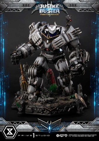 DC Comics Ultimate Museum Masterline Statue Justice Buster: Phantom Armor (Design By Josh Nizzi) Ultimate Bonus Version 88 cm [22]