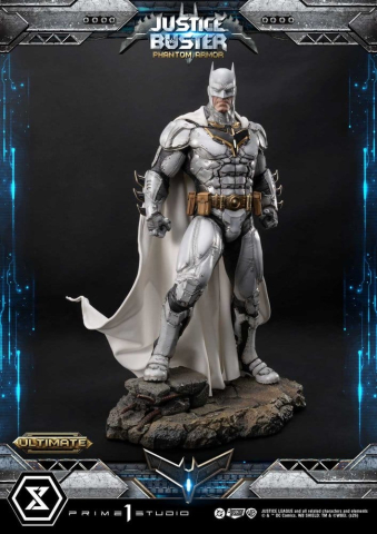 DC Comics Ultimate Museum Masterline Statue Justice Buster: Phantom Armor (Design By Josh Nizzi) Ultimate Bonus Version 88 cm [15]