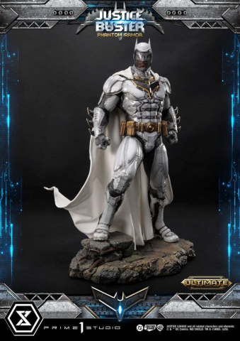 DC Comics Ultimate Museum Masterline Statue Justice Buster: Phantom Armor (Design By Josh Nizzi) Ultimate Bonus Version 88 cm [16]