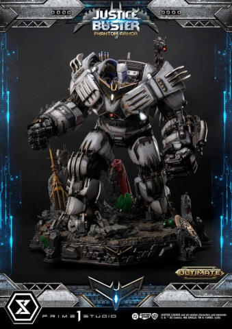 DC Comics Ultimate Museum Masterline Statue Justice Buster: Phantom Armor (Design By Josh Nizzi) Ultimate Bonus Version 88 cm [19]