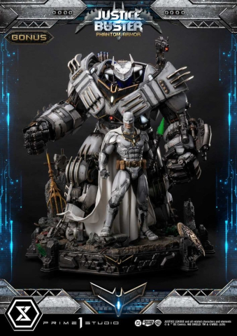 DC Comics Ultimate Museum Masterline Statue Justice Buster: Phantom Armor (Design By Josh Nizzi) Ultimate Bonus Version 88 cm [25]