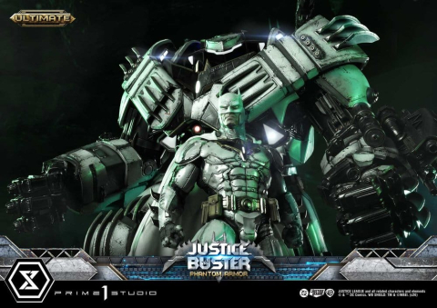 DC Comics Ultimate Museum Masterline Statue Justice Buster: Phantom Armor (Design By Josh Nizzi) Ultimate Bonus Version 88 cm [6]