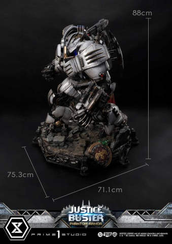 DC Comics Ultimate Museum Masterline Statue Justice Buster: Phantom Armor (Design By Josh Nizzi) Ultimate Bonus Version 88 cm [24]