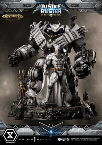DC Comics Ultimate Museum Masterline Statue Justice Buster: Phantom Armor (Design By Josh Nizzi) Ultimate Version 88 cm [3]