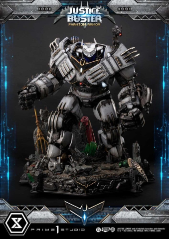 DC Comics Ultimate Museum Masterline Statue Justice Buster: Phantom Armor (Design By Josh Nizzi) Ultimate Version 88 cm [17]