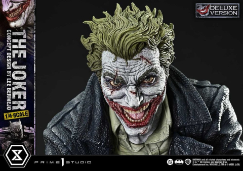 DC Comics Ultimate Premium Masterline Series Statue 1/4 The Joker (Concept Design by Lee Bermejo) Deluxe Version 53 cm [12]