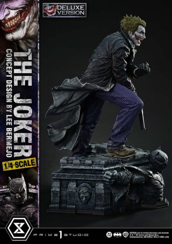 DC Comics Ultimate Premium Masterline Series Statue 1/4 The Joker (Concept Design by Lee Bermejo) Deluxe Version 53 cm [10]