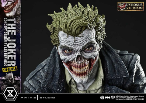 DC Comics Ultimate Premium Masterline Series Statue 1/4 The Joker (Concept Design by Lee Bermejo) DX Bonus Version 53 cm [8]