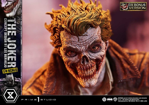 DC Comics Ultimate Premium Masterline Series Statue 1/4 The Joker (Concept Design by Lee Bermejo) DX Bonus Version 53 cm [12]