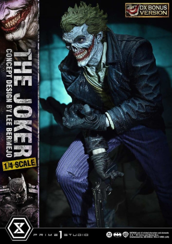 DC Comics Ultimate Premium Masterline Series Statue 1/4 The Joker (Concept Design by Lee Bermejo) DX Bonus Version 53 cm [9]