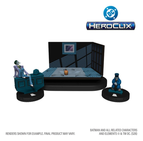 DC HeroClix SwitchClix Minifigures with Base The Long Halloween Team Base 23 cm [4]