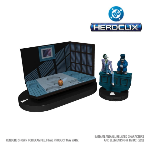 DC HeroClix SwitchClix Minifigures with Base The Long Halloween Team Base 23 cm [3]