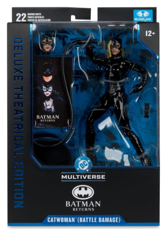 DC Multiverse Action Figure Catwoman (Battle Damage) (Batman Returns) Deluxe Theatrical Edition 18 cm [5]