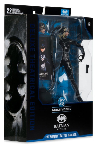 DC Multiverse Action Figure Catwoman (Battle Damage) (Batman Returns) Deluxe Theatrical Edition 18 cm [6]