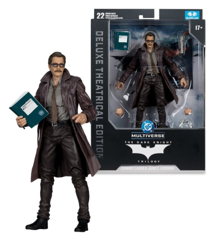 DC Multiverse Action Figure Commissioner James Gordon (The Dark Knight Trilogy) Deluxe Theatrical Edition 18 cm [2]