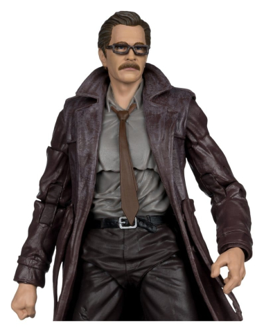 DC Multiverse Action Figure Commissioner James Gordon (The Dark Knight Trilogy) Deluxe Theatrical Edition 18 cm [1]