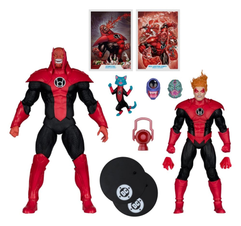 PRECOMENZI - DC Multiverse Action Figures 2-Pack Atrocitus and Red Lantern Corps (Green Lantern) 18 cm