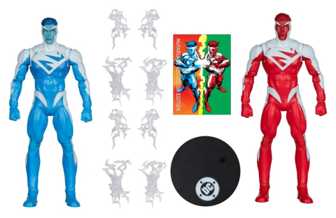 Jucarii - DC Multiverse Action Figures 2-Pack Superman Blue vs. Superman Red (Gold Label) 18 cm