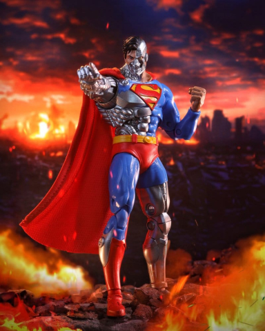 DC Multiverse McFarlane Vault Collection Action Figure Cyborg Superman (Revenge of the Green Lanterns) 18 cm [9]