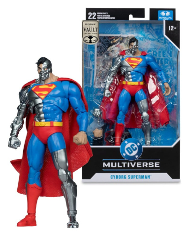 DC Multiverse McFarlane Vault Collection Action Figure Cyborg Superman (Revenge of the Green Lanterns) 18 cm [2]