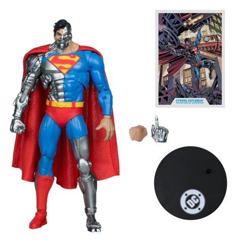 Jucarii - DC Multiverse McFarlane Vault Collection Action Figure Cyborg Superman (Revenge of the Green Lanterns) 18 cm