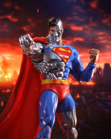 DC Multiverse McFarlane Vault Collection Action Figure Cyborg Superman (Revenge of the Green Lanterns) 18 cm [10]