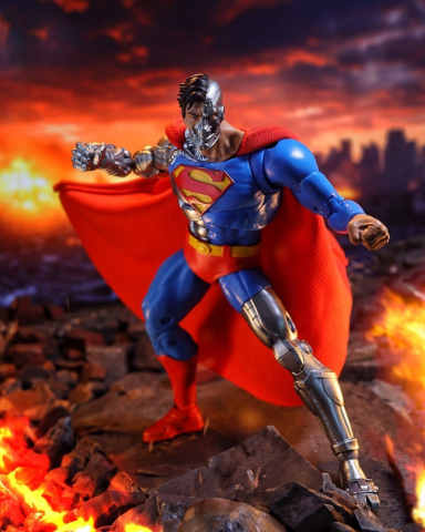 DC Multiverse McFarlane Vault Collection Action Figure Cyborg Superman (Revenge of the Green Lanterns) 18 cm [11]
