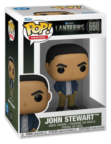 Collectibles - DC Studios Lanterns POP! Heroes Vinyl Figure Jon Stewart 9 cm