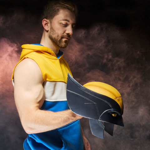 Deadpool & Wolverine Premium Roleplay Mask Wolverine [4]