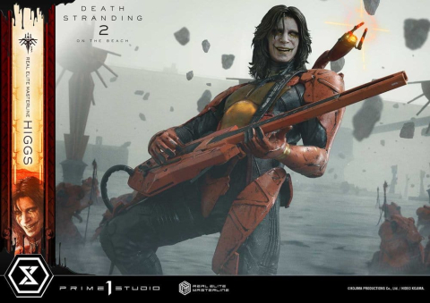 Death Stranding 2: On The Beach Real Elite Masterline Statue 1/3 Higgs DX Bonus Version 81 cm [15]
