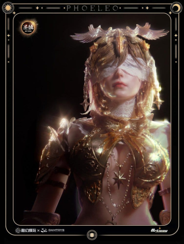 Deity Erosion Action Figure 1/6 Hwit ole-Phoeleo (Rooted Hair Version) 30 cm [10]