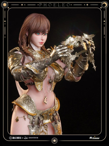 Deity Erosion Action Figure 1/6 Hwit ole-Phoeleo (Sculpted Hair Version) 30 cm [9]