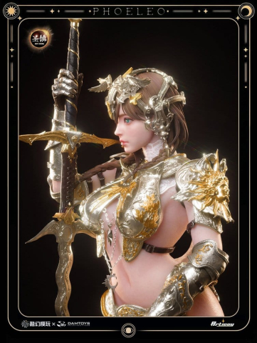 Deity Erosion Action Figure 1/6 Hwit ole-Phoeleo (Sculpted Hair Version) 30 cm [10]