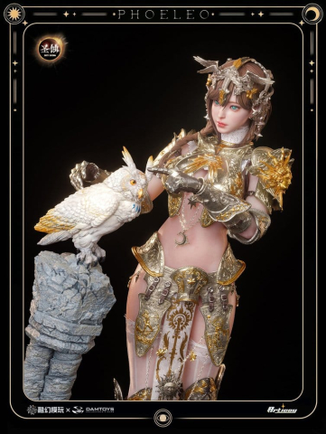 Deity Erosion Action Figure 1/6 Hwit ole-Phoeleo (Sculpted Hair Version) 30 cm [6]