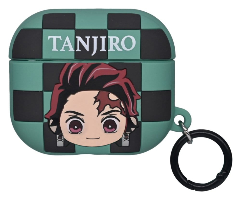 Demon Slayer 3D Foam Airpods Case Bag Clip Tanjiro Display (12) [1]