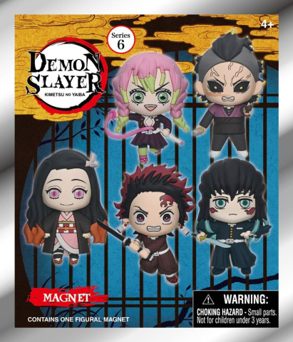 Casa si Cadouri - Demon Slayer 3D Foam Magnets Series 6 Blind Bag Display (12)