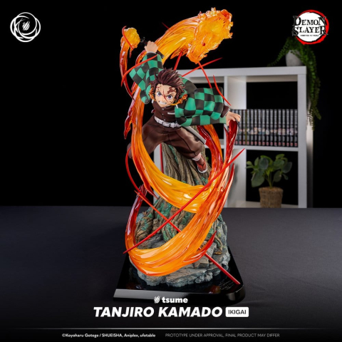 PRECOMENZI - Demon Slayer IKIGAI Figure 1/6 Tanjiro Kamado 44 cm